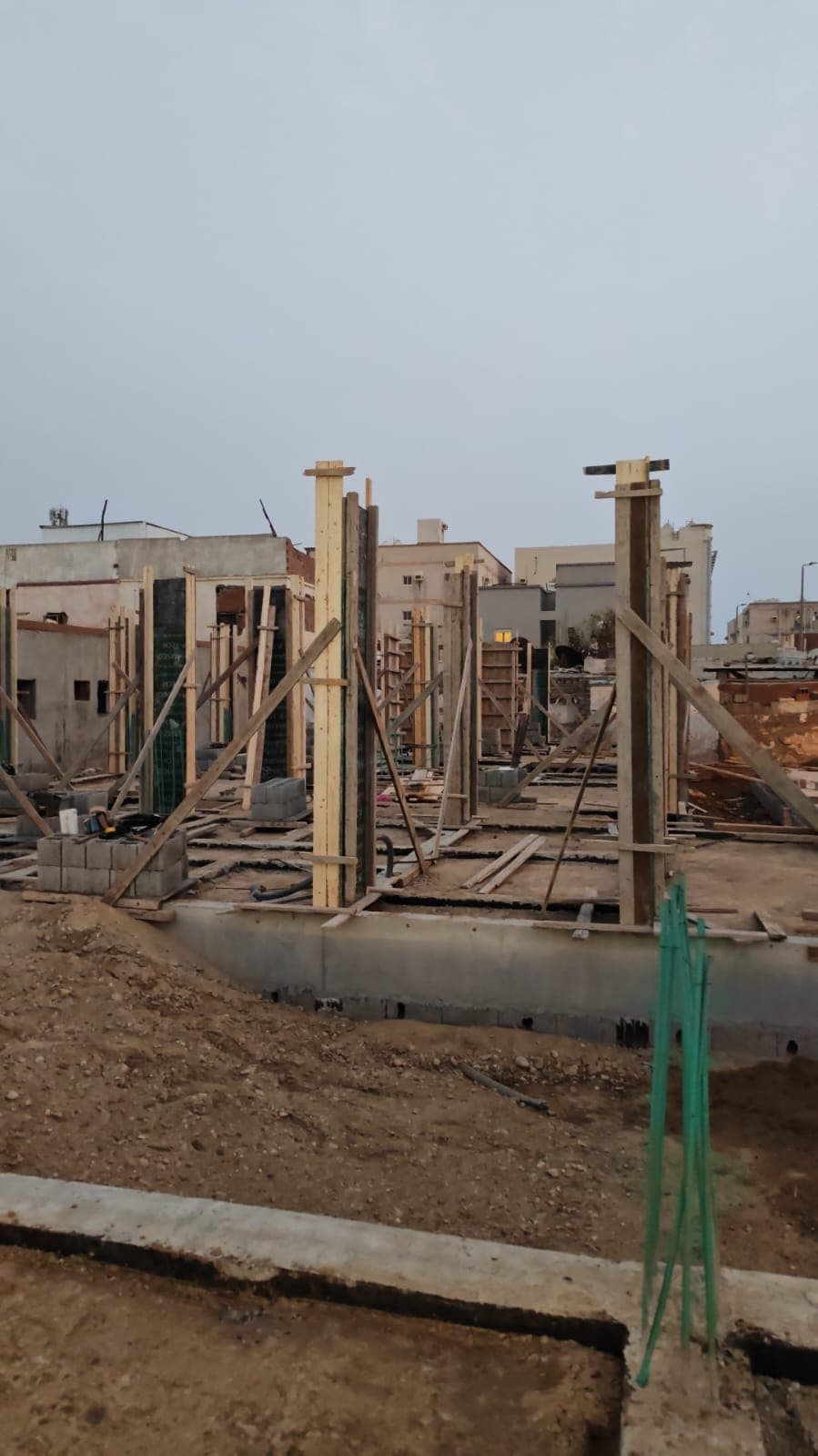 أساسات مبنى سكني — 2
