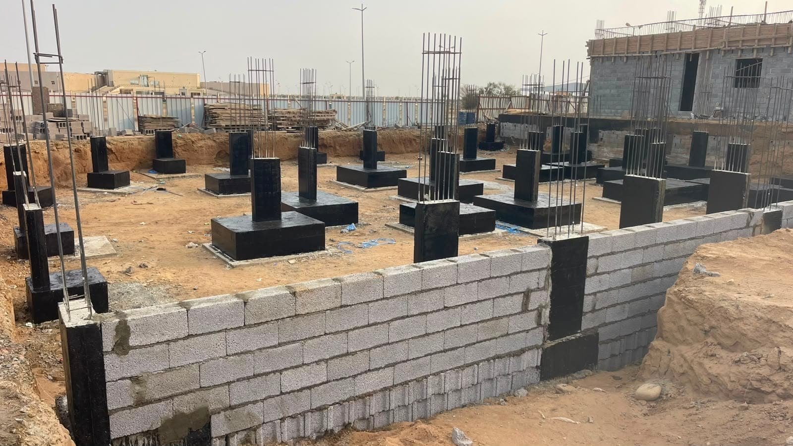 الهيكل الإنشائي لفيلا سكنية — 4